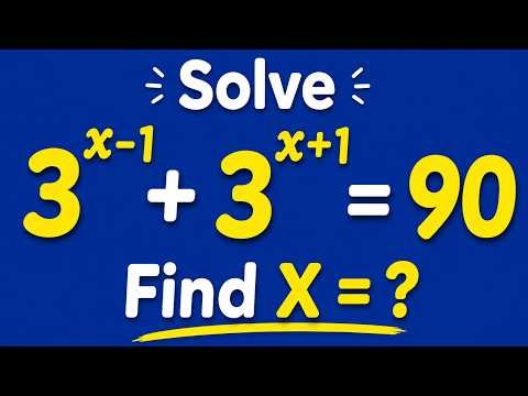 JEE & Olympiad Students Must Watch This | A Nice Olympiad Exponential Problem