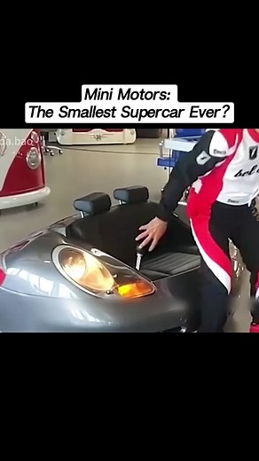 Mini Motors: The Smallest Supercar Ever? #Machines #Loader #Machine #Excavator #Bulldozer #Manual #Manufacturing #Build #Modification #Creativity #Factory