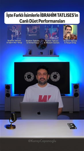 İşte Farklı İsimlerle İBRAHİM TATLISES'in CANLI Düet Performansları #müzik #düet #İbrahimTatlıses