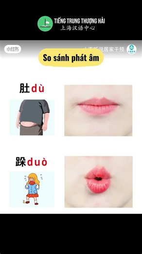 How to distinguish between u and uo in Chinese #chineselanguage #chinesepronunciation
