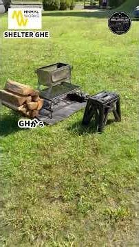 【新幕紹介】ミニマルワークスシェルターGHEブラック #ブラックキャンプ #ミニマルワークス #minimalworks