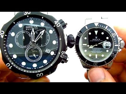 ROLEX Submariner 16610 VS. INVICTA Subaqua Venom 5727