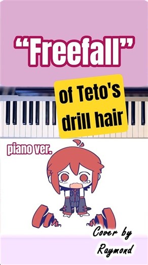 Playing Teto's 'Freefall (of her Drills)' on Piano