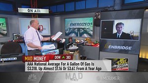Watch Jim Cramer's full interview with Enbridge CEO Al Monaco