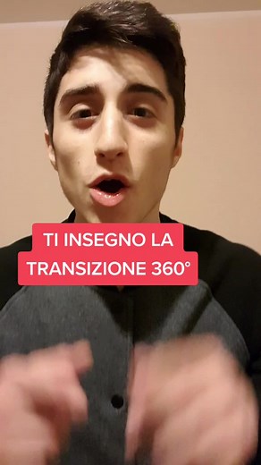 Come fare la transizione 360° su TikTok