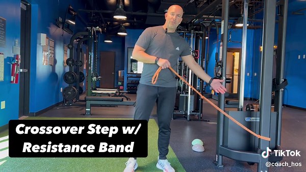 ↪️ Crossover Step w/ Resistance Band… Level up your workouts with the crossover step using resistance bands! 💪 ↩️ This dynamic exercise targets multiple muscle groups, including your glutes, hips, and thighs, while also improving balance and agility. 📚 Full library of exercises available on my YouTube channel “Coach Hos” and online programs available by going to ⤵️ www.CoachHos.com #agilitytraining #ResistanceTraining #onlinetraining #onlinecoaching #onlineaclrehab #onlinestengthtraining