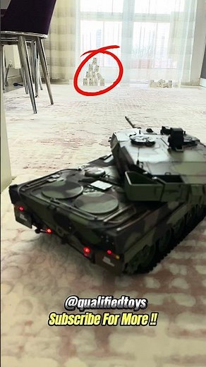 Leopard 2A6 Rc Tank - Henglong 3889 1/16 #rctank #rctanktracks #henglong #leopardtank