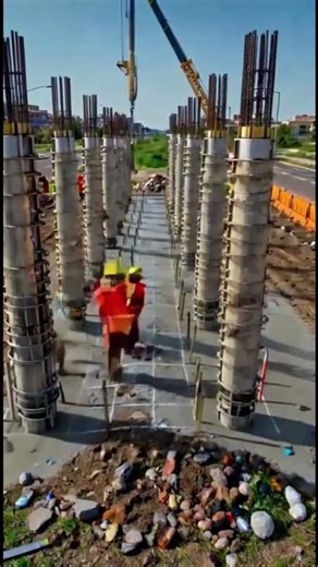 Watch a Skyscraper Rise Fast! 🏢 Amazing Building Construction #Shorts