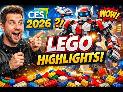 LEGO Group Press Conference at CES Highlights #CES2026 | Data Science With Dennis