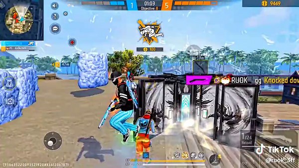 Free Fire Player's Name Etched in Memory
