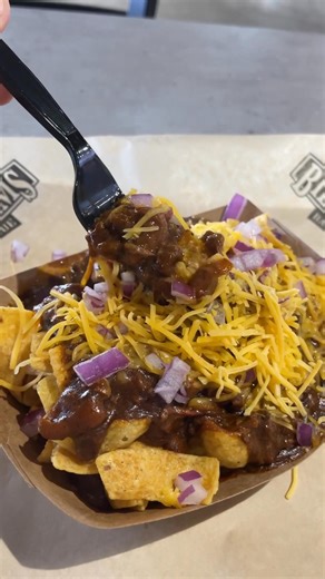 The legends return. Our 3 chili bowls, including this Frito Chili Pie are back for a limited time! Loaded with hearty chili, melty cheese and that unmistakable Billy Sims flavor. Get it while it lasts , champs! #billysimsbbq #chili #fritopie | Billy Sims BBQ