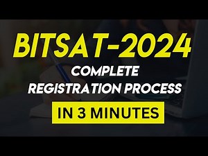 🚀 How to Fill BITSAT Application Form 2024 | BITSAT 2024 Application Form | BITSAT form fill up 2024