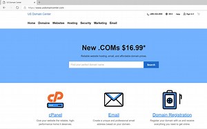 US Domain Center 优惠码, 以最实惠的价格购买到优秀的域名和主机空间
