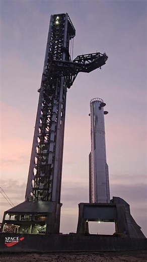 SpaceX's Superheavy booster 19, the first Version 3, is ready for testing and a potential static fire today! 🚀🔥 #SpaceX #Booster #Testing 📹 Space FrontPage