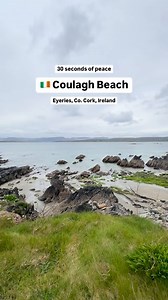 Take a moment to breathe with us on the quiet shores of Coulagh Beach in Eyeries, County Cork. Gentle waves, soft skies, and the wild beauty of West Cork — this is 30 seconds of Irish peace, where the only soundtrack is nature itself. Let this calm carry you through the rest of your day 💚 #SecondsOfIrishPeace #CoulaghBeach #Eyeries #WestCork #IrelandTravel #IrishNature #TheIrishStore | The Irish Store