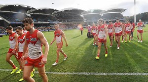 Swans post record loss after finals absence
