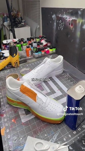 Custom AF1 Sneakers: The Goated Touch
