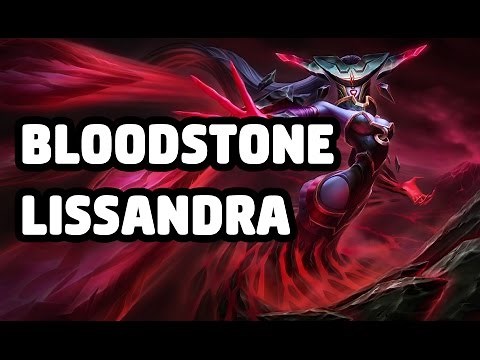 BLOODSTONE LISSANDRA SKIN SPOTLIGHT - LEAGUE OF LEGENDS