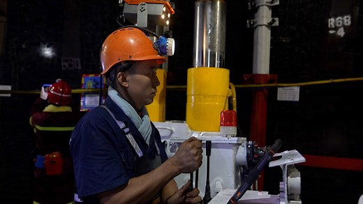 7.6K views · 87 reactions | On Tuesday, Huawei and Shandong Energy Group jointly launched the Pangu Mine Model, an AI model designed to help the coal mining industry become more intelligent. CGTN reporter Zhou Yixin went almost 900 meters down the mine, to find out what this latest development means. | CGTN | Facebook