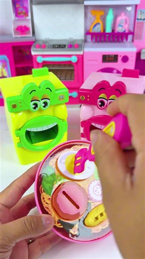 Washing Machine Toy Set: ASMR Unboxing Experience