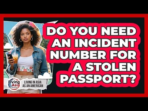 Do You Need An Incident Number For A Stolen Passport?
