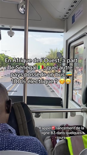 Lancement de la ligne B3 du SunuBRT au Sénégal