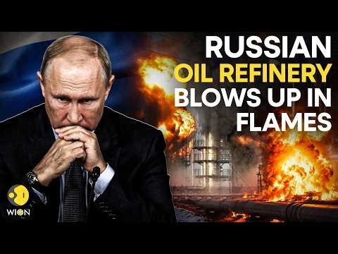 Russia-Ukraine War LIVE: Ukraine Pounds Russian Oil Refineries, War Takes New Turn | WION