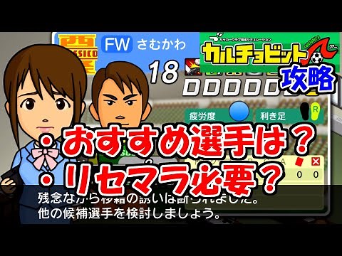 [Calciobit A Strategy] Tips for Signing Players and Recommended Players [Yukkuri Commentary]