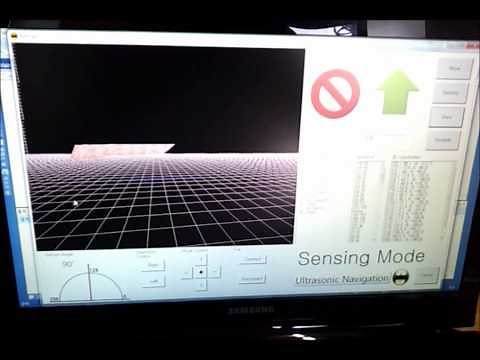 3D Reconstruction by using ultrasonic sensors