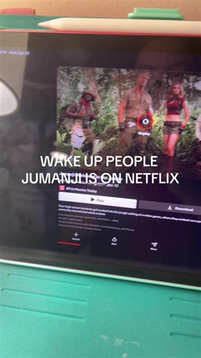 Jumanji Now Streaming on Netflix!