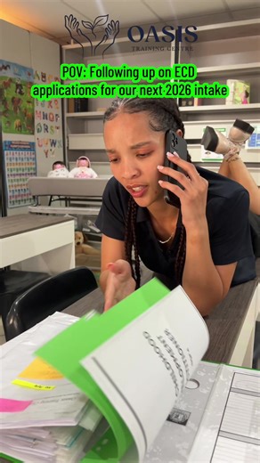 🚨 REGISTRATIONS OPEN UNTIL 16 MARCH 2026 ! Don’t miss out! 📚 Early Childhood Development – NQF Level 4 🗓 Next intake: 16 March 2026 📍 59 George Street, Strand (Helderberg) 💚 Minimum requirement: Grade 11 ✨ Practical placement guaranteed ✨ Uniform included ✨ Medical kit included 📲 WhatsApp 071 765 0858 for your application link and secure your space today! ⚠️ Spots fill up fast — don’t wait until it’s too late! #oasistrainingcentre #earlychildhooddevelopment