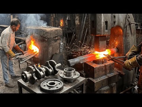 SATISFYING! Top 5 Most Amazing Auto Part Forging Processes