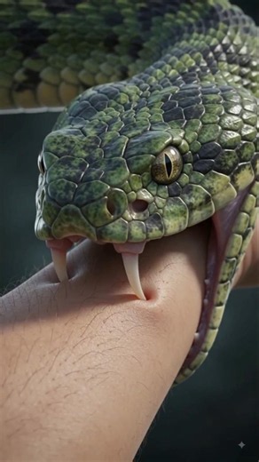 How Does Snake Venom Work? 🐍☠️ | 3D Animation #shots video #trending