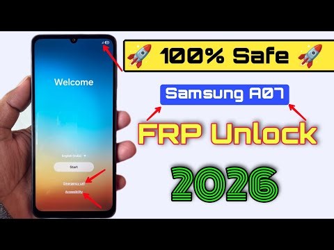Samsung A07 Frp Bypass 2026 Android 15/16 Without Pc || No TalkBack || Samsung Frp Bypass 2026