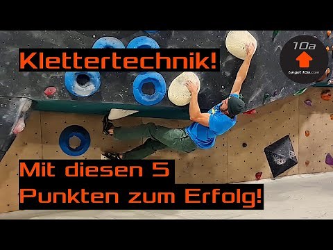 Improve your climbing technique!
