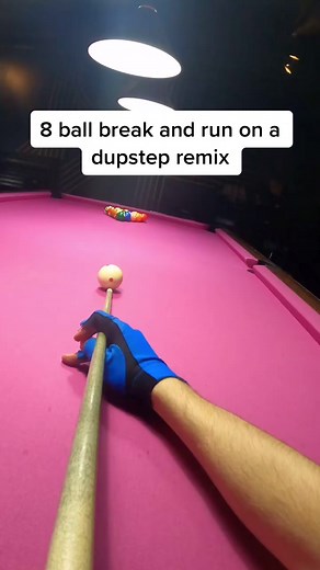 12 reactions | A pro pool players perspective #perspective #gopro #pov #dupstep #breakandrun | McWilliams | Facebook