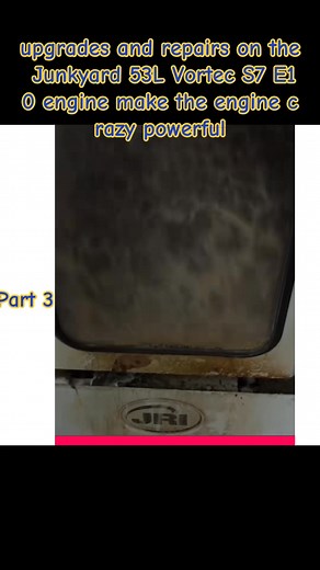 upgrades and repairs on the Junkyard 53L Vortec S7 E10 engine make the engine crazy powerful. Part 3. . . #car #engine #garage #classic #foryou #fyp | Asia Jakubowski