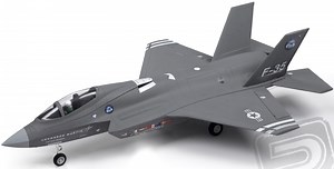 RC letadlo F-35 Ligthning II, šedý | RCprofi.cz