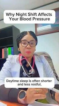Why Night Shift Affects Your Blood Pressure #health #medlab #bloodpressure