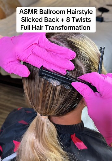 Ballroom Hairstyle Tutorial: Full Hair Transformation