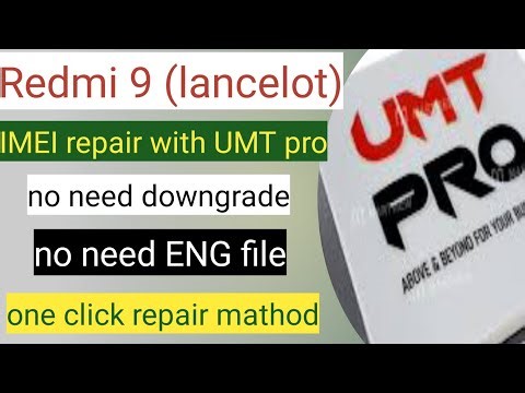 Redmi 9 imei repair|| Redmi 9, Redmi 6,6A|| Redmi IMEI repair with UMT|| Redmi IMEI repair DFT pro