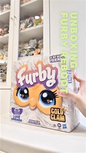 Reboot! The return of Furby Gold Glam (Generation 6) 💎🐣✨ #furby #furbycommunity #furby2023 #asmr