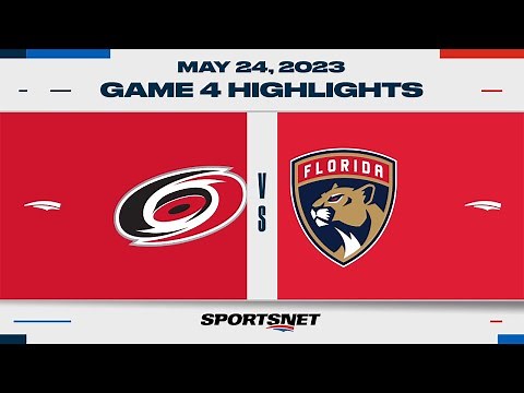 NHL Eastern Conference Final Game 4 Highlights | Hurricanes vs. Panthers - May 24, 2023