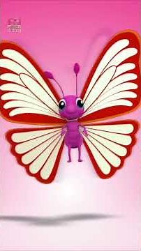 Lagu Keluarga Jari Kupu-kupu #shorts #nurseryrhyme #fingerfamily #song #forkids