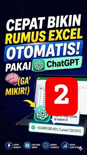 Skill Excel Dewa Tanpa Hafal Rumus! Pakai AI Bagian 2
