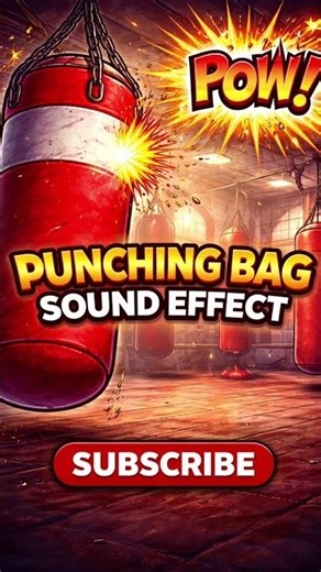 Punching Bag Sound Effect 🥊 (Realistic SFX)