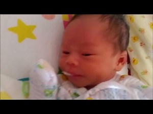 Day14 - Extremely Exhausted *Druken* Looking Newborn Wilson Baby after Feeding