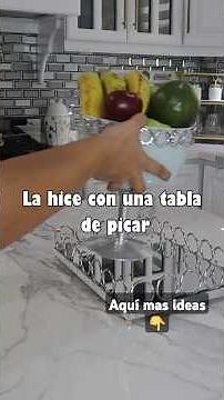 MIRA ESTA IDEA PARA HACER BANDEJA DE LUJO #tutorial
