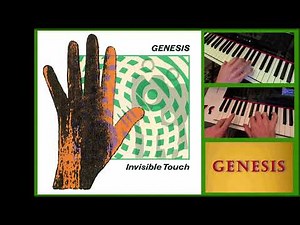 Invisible Touch - Genesis - Instrumental with lyrics [subtitles] 1986