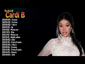 Tracks | Fresh Music Mix 🌙 Cardi B 2026 Collection – Essential Hits &